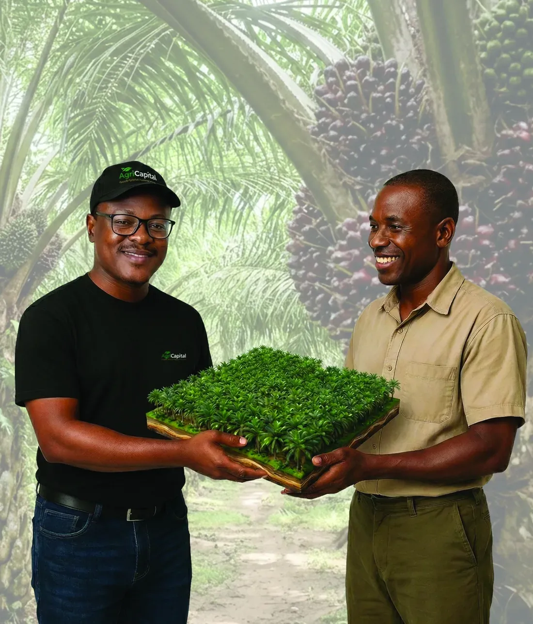 Remise d'une plantation clé en main PalmInvest par l'équipe AgriCapital
